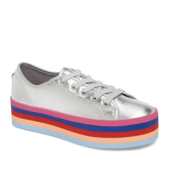 steve madden rainbow sneakers